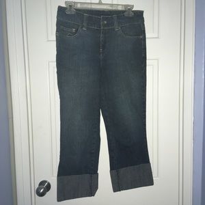 New York & Company cropped jeans with cuffs, 4